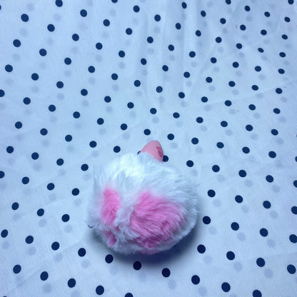 ปลั๊กทวารหนักสำหรับผู้ใหญ่ ปลั๊กหางลายอุ้งเท้าแมวสีขาว White Cat Paw Anal Plug