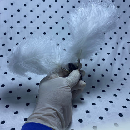 💖 ที่หนีบหัวนมขนนก (Feather Nipple Clamps)