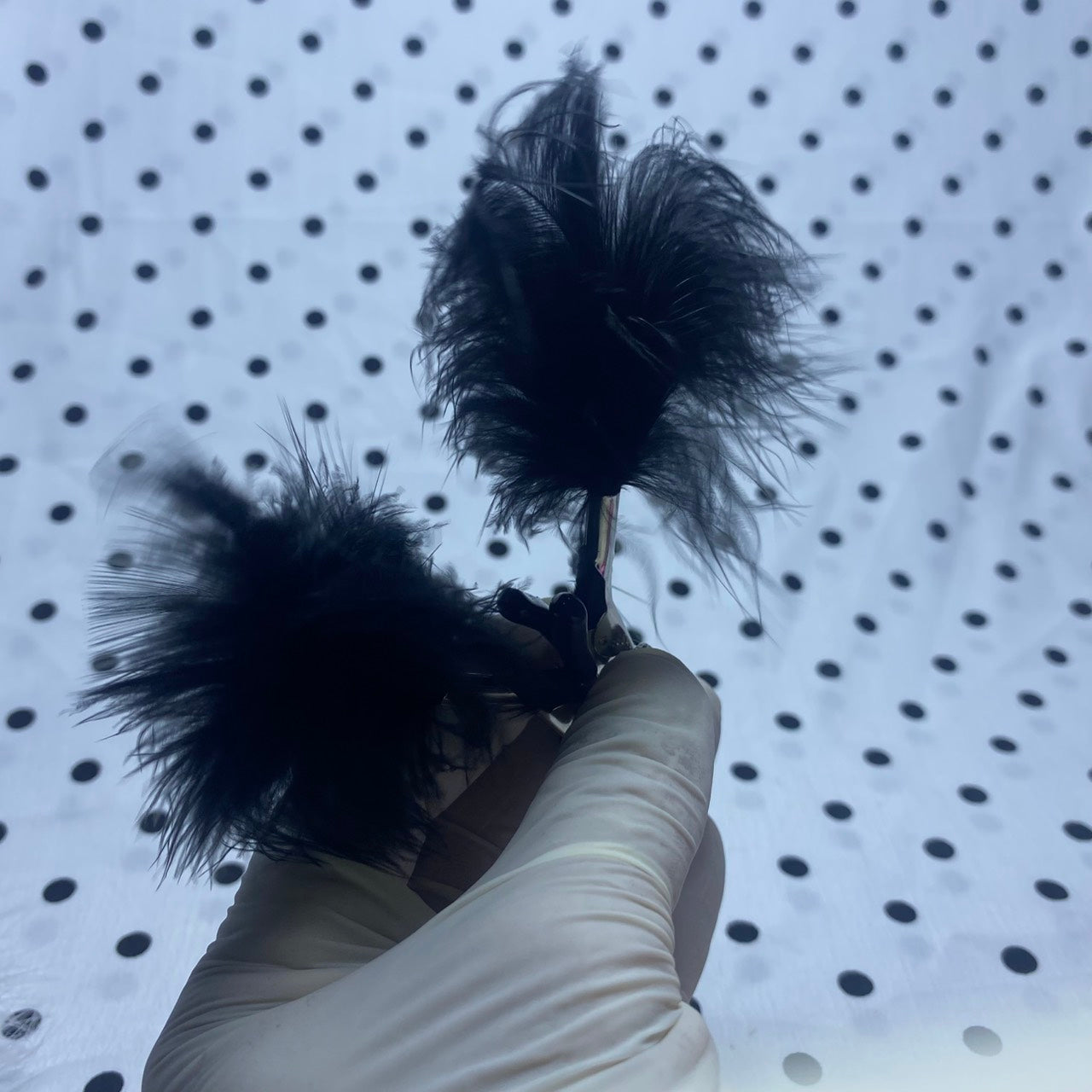 💖 ที่หนีบหัวนมขนนก (Feather Nipple Clamps)