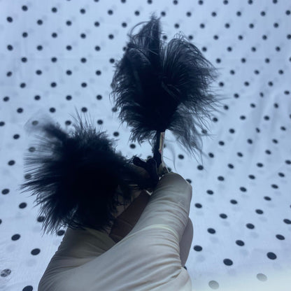 💖 ที่หนีบหัวนมขนนก (Feather Nipple Clamps)