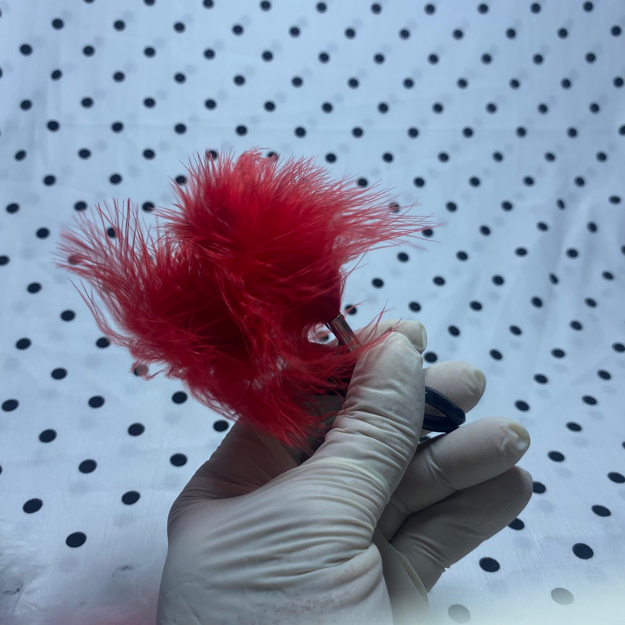 💖 ที่หนีบหัวนมขนนก (Feather Nipple Clamps)