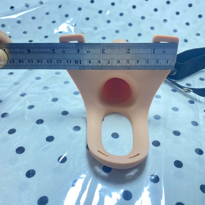 🖤 ​​Tomboy Pants (Hollow Strap-on) | Hollow Silicone Wearable Device, Adjustable Straps