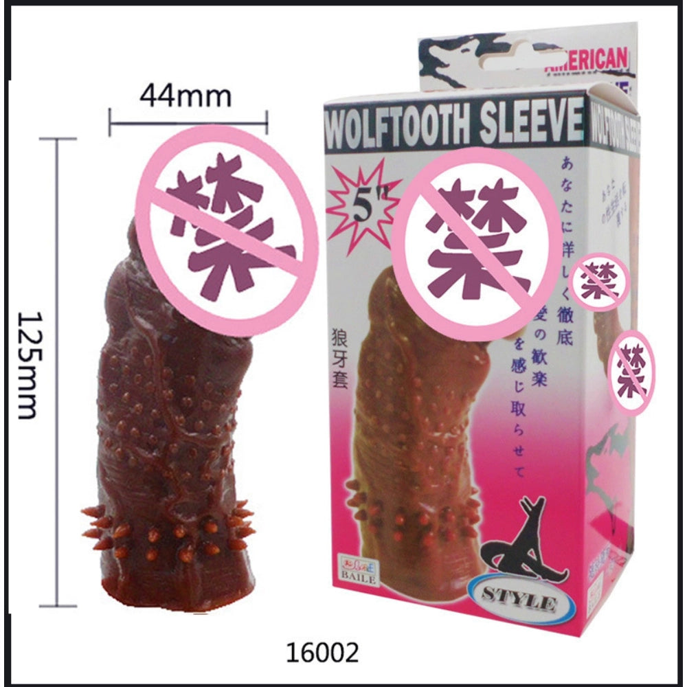 ปลอกมุก	ถุงยางเพิ่มขนาด