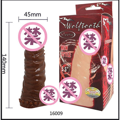 ปลอกเพิ่มขนาดผู้ชายสัมผัสพิเศษ Climax Series "Sensory Boost"