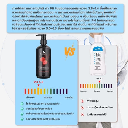 Lmezee Lubricating Gel Ph5.5 เจลหล่อลื่นสูตรน้ำ กลิ่นผลไม้ 5 กลิ่น ปลอดภัยใช้กับถุงยางอนามัย