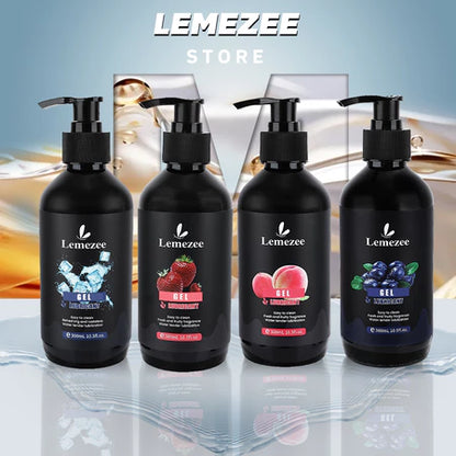 Lmezee Lubricating Gel Ph5.5 เจลหล่อลื่นสูตรน้ำ กลิ่นผลไม้ 5 กลิ่น ปลอดภัยใช้กับถุงยางอนามัย